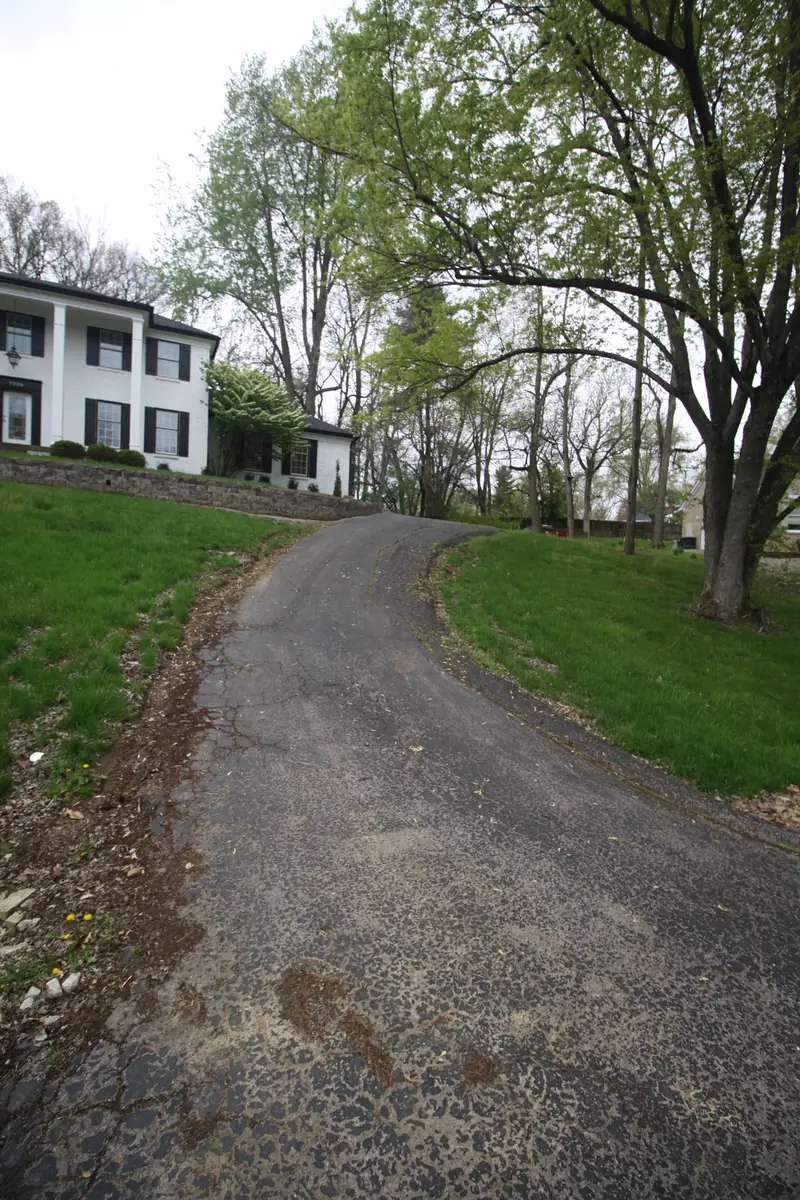 Asphalt driveway